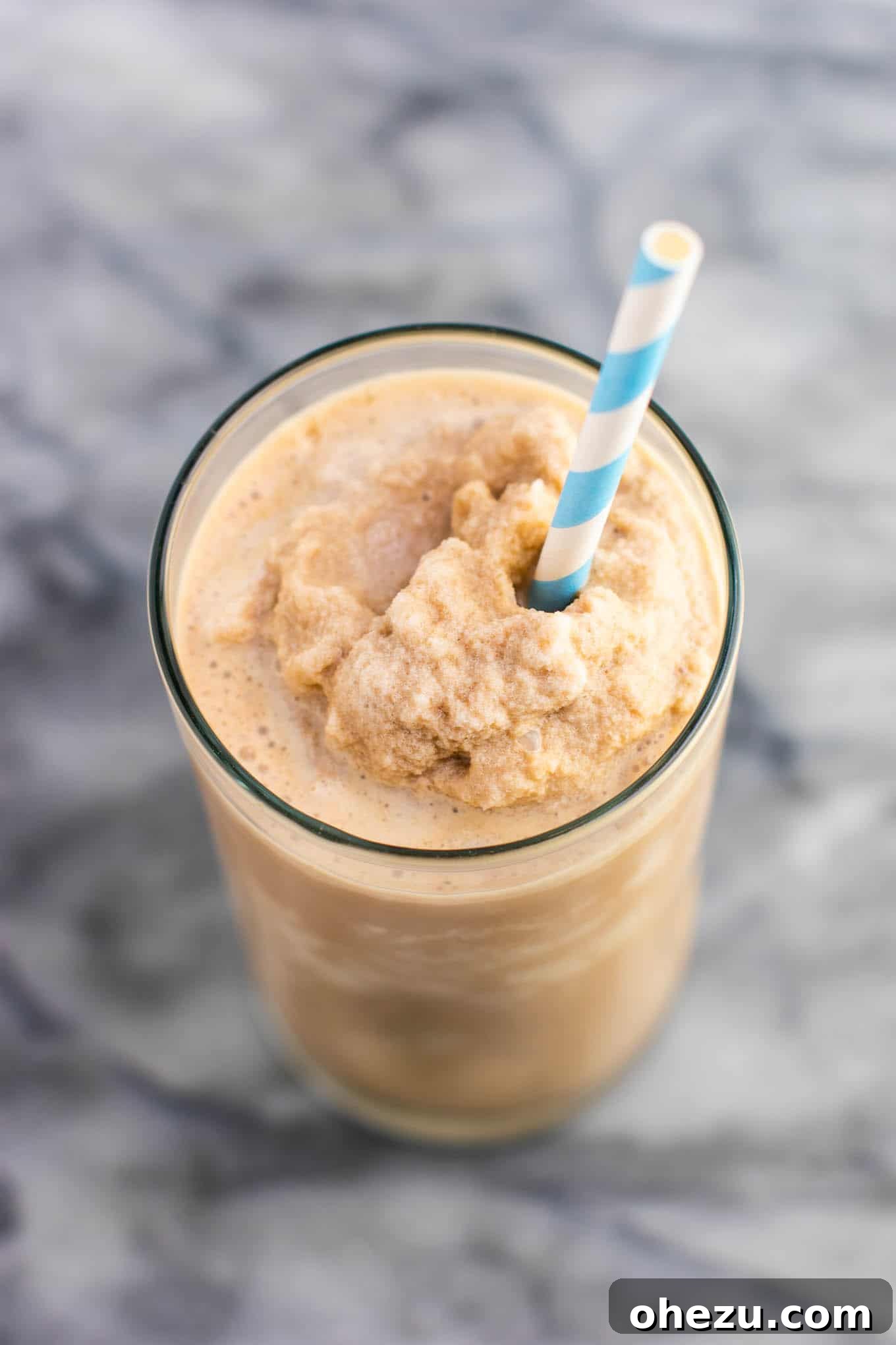 Perfect afternoon pick-me-up coffee recipe, a blended frozen coffee