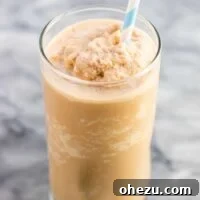 Easy frozen coffee recipe. Make this at home instead of spending $5 at Starbucks! So easy and tastes like a treat!