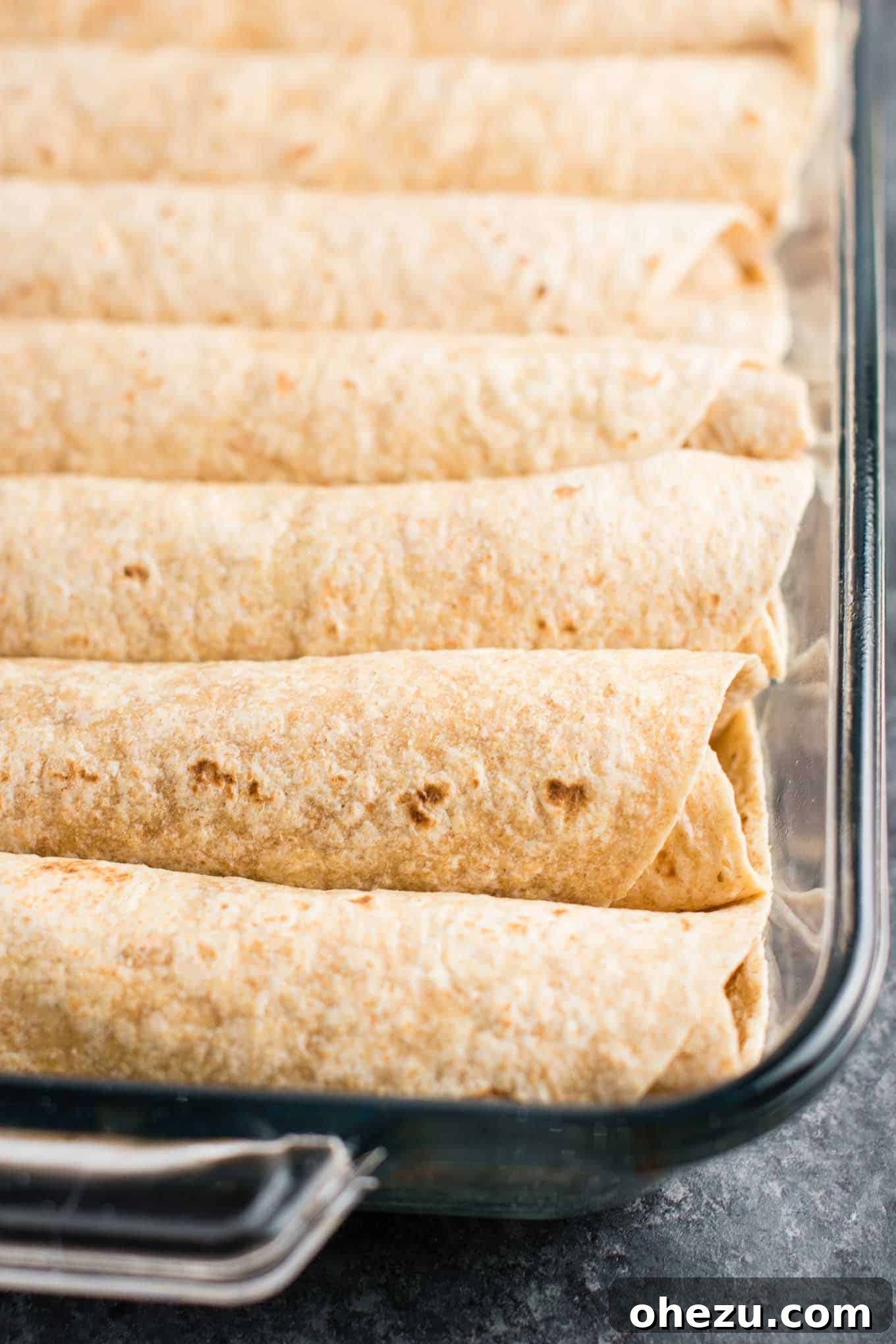 Velvety Bean Enchiladas 3 refried bean enchiladas recipe