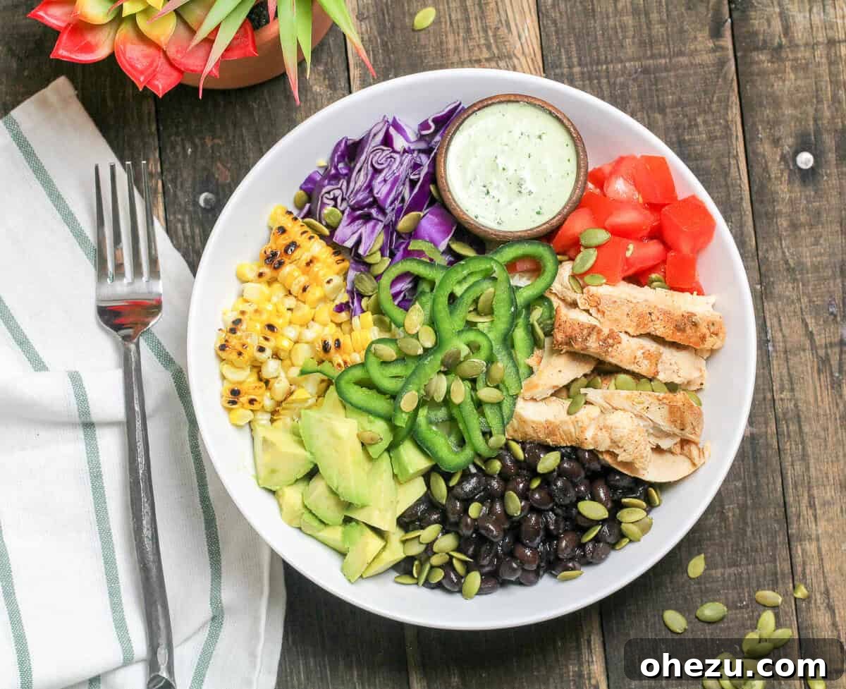CPK Style Santa Fe Power Bowl 2 Sante Fe Power Bowl (CPK Copycat Recipe)