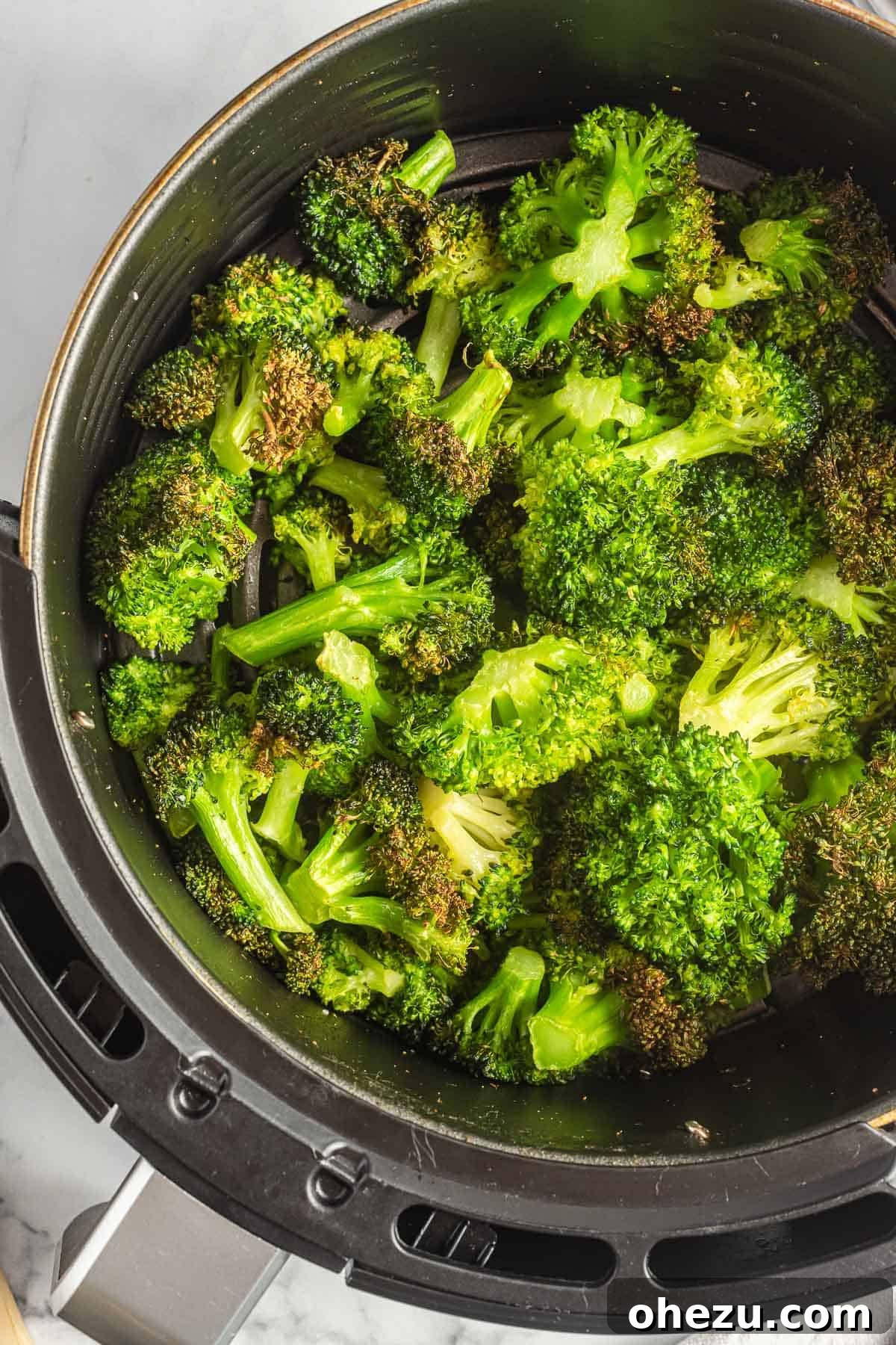 broccoli in the air fryer