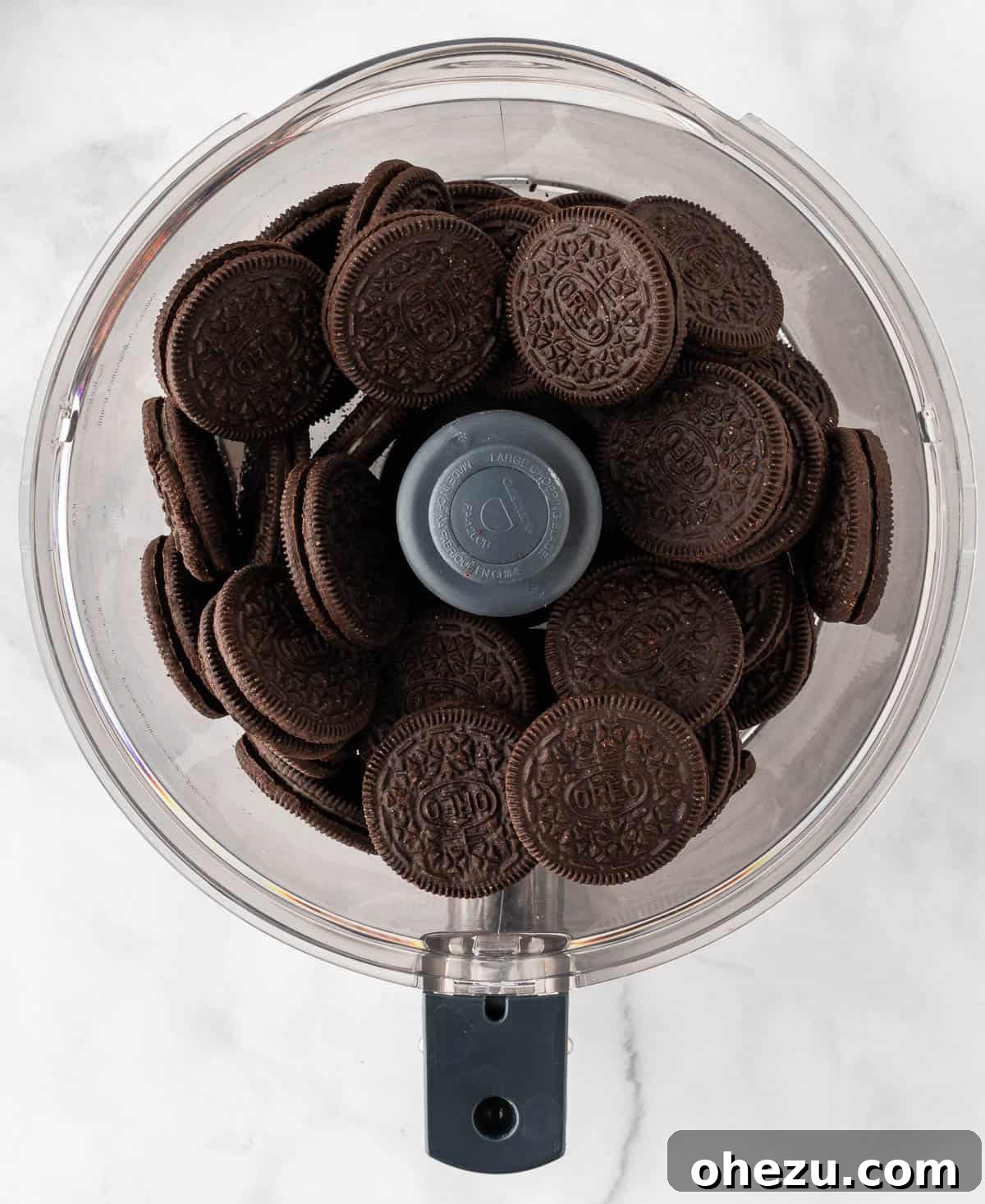 Wicked Oreo Truffles 5 Whole Oreos in a food processor, before crushing