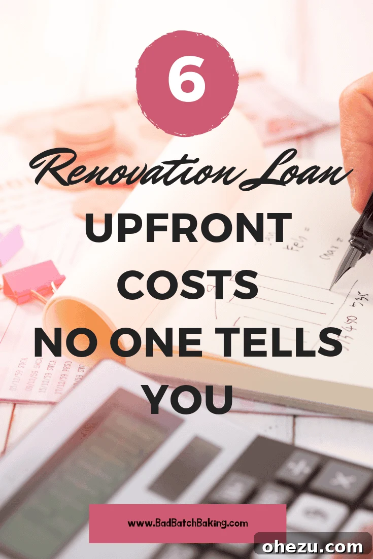 203k Home Renovation Loan: Understanding Upfront Costs 3 Understanding Upfront Costs for FHA 203k Renovation Loans