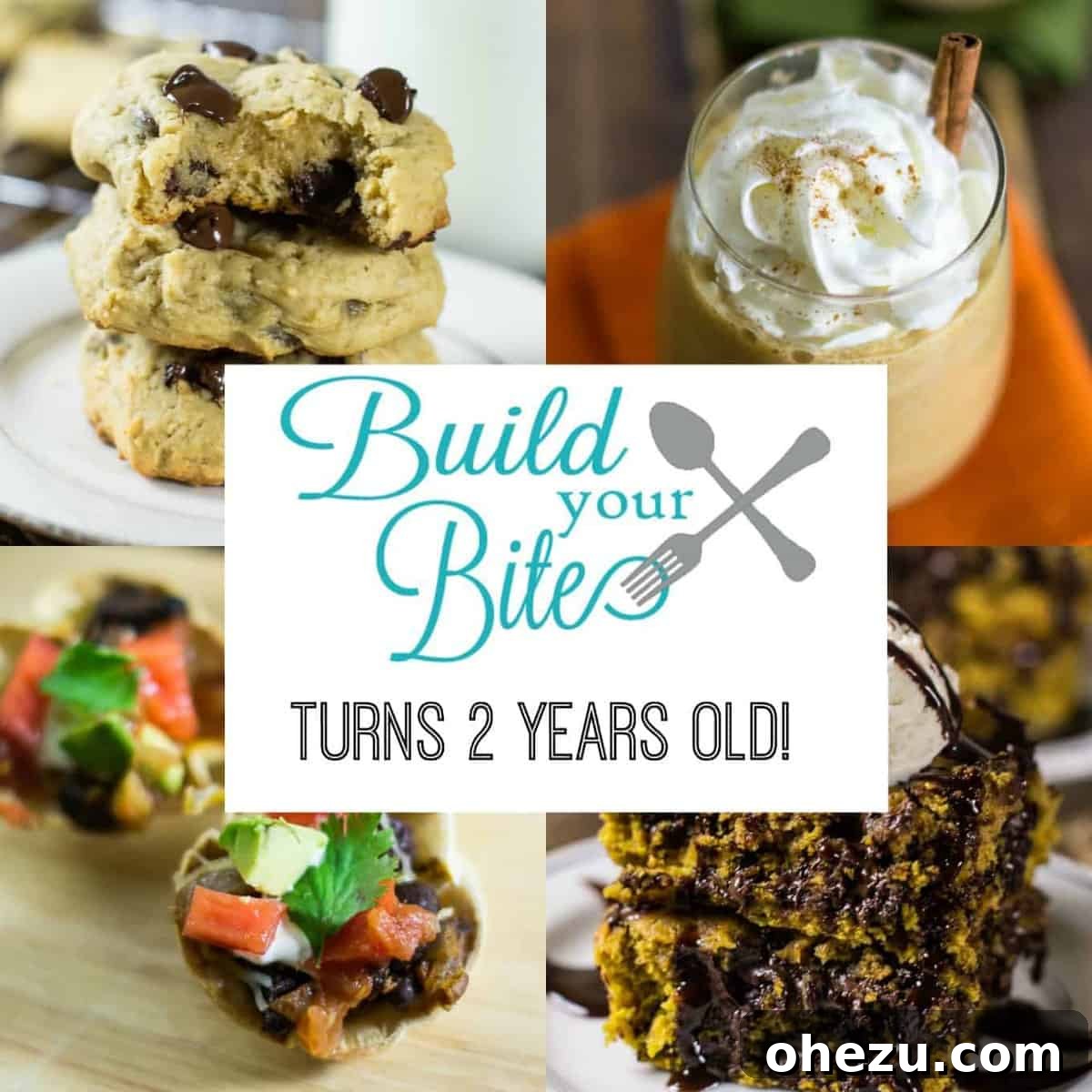Build Your Bite Two Years Strong 2 Build Your Bite turns 2 - a joyful food blogger celebrating an anniversary