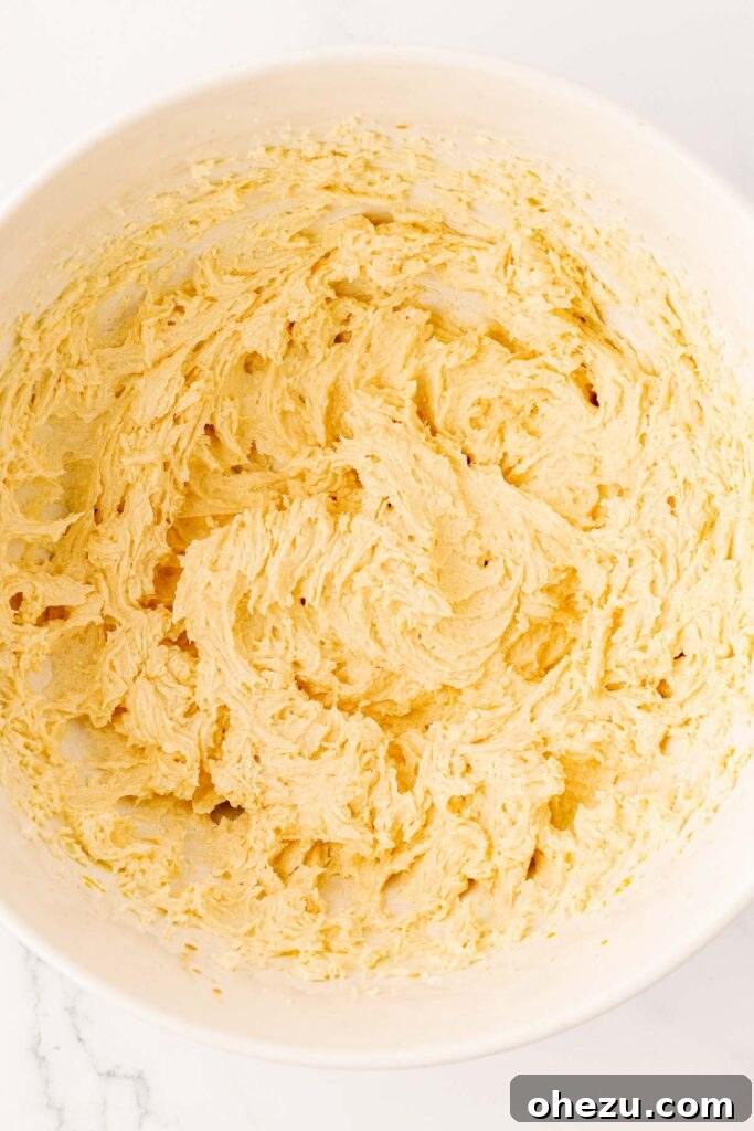 Perfect Chocolate Chip Cookies With No Brown Sugar 10 The completed wet ingredients mixture, smooth and ready for dry ingredients