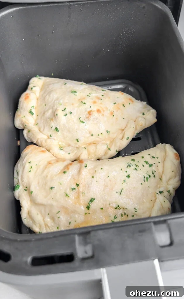 Air Fryer Calzones