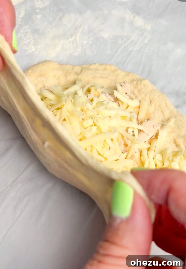 Air Fryer Calzones