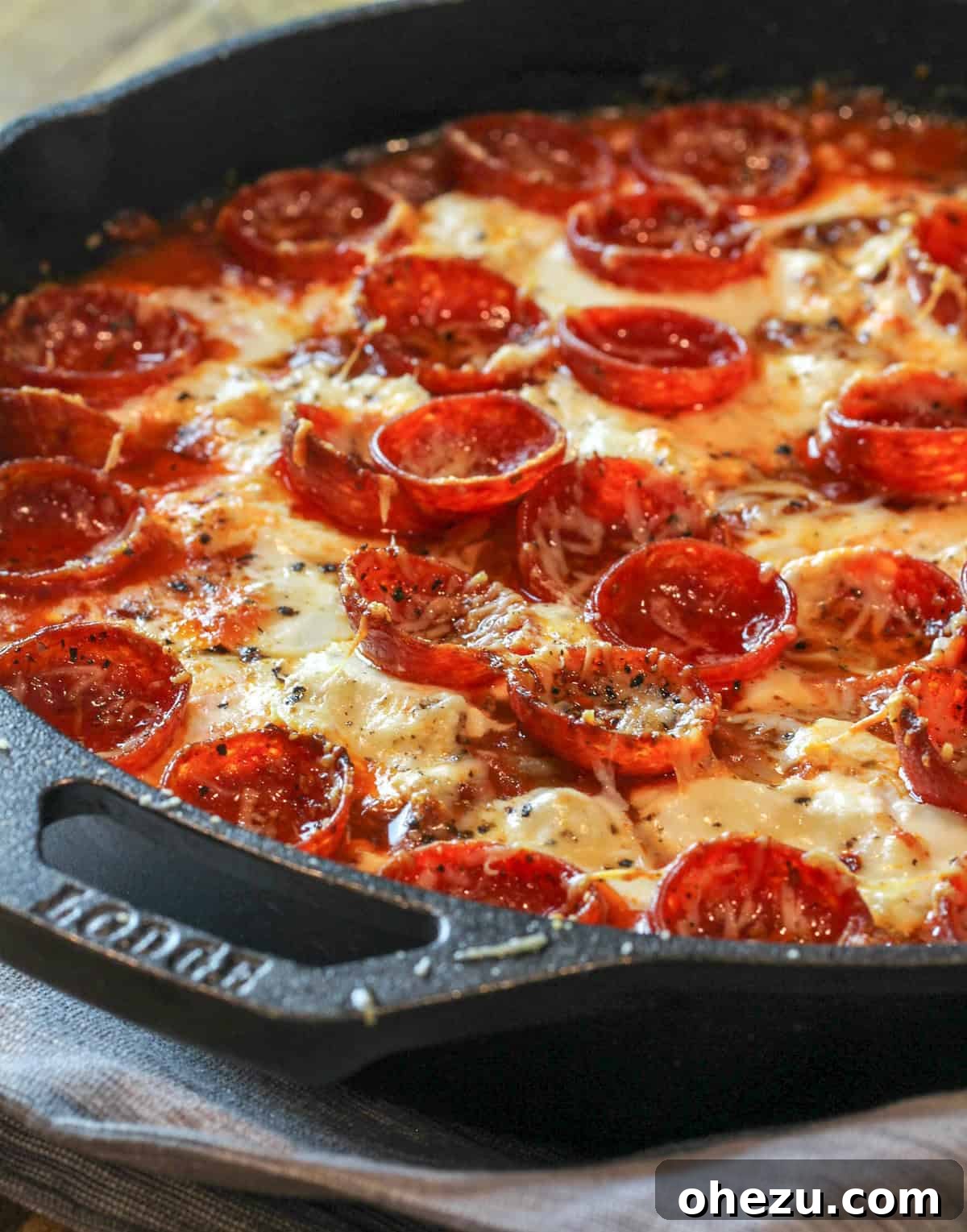 Loaded Meat Pizza Dip 7 A Generous Scoop of Meat Lover's Pizza Dip