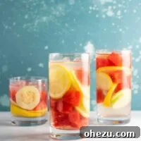 Watermelon detox water recipe with cucumbers and lemon