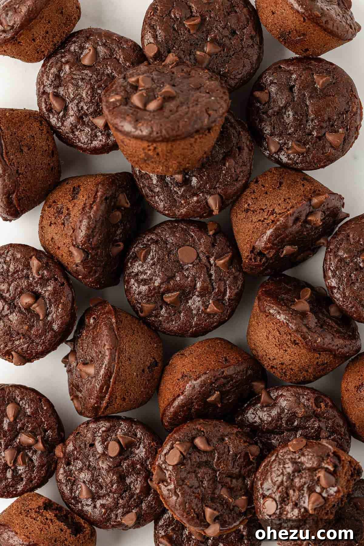 Nourishing Chocolate Mufflets 2 Delicious and healthy chocolate mini muffins, perfect for a wholesome snack