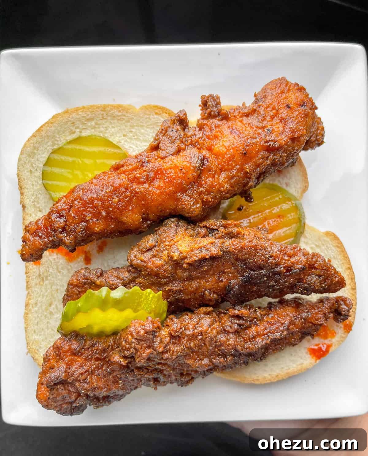 Embrace the Heat: Nashville Hot Chicken, Prince's Way 6 Nashville Hot Chicken with spicy oil coating