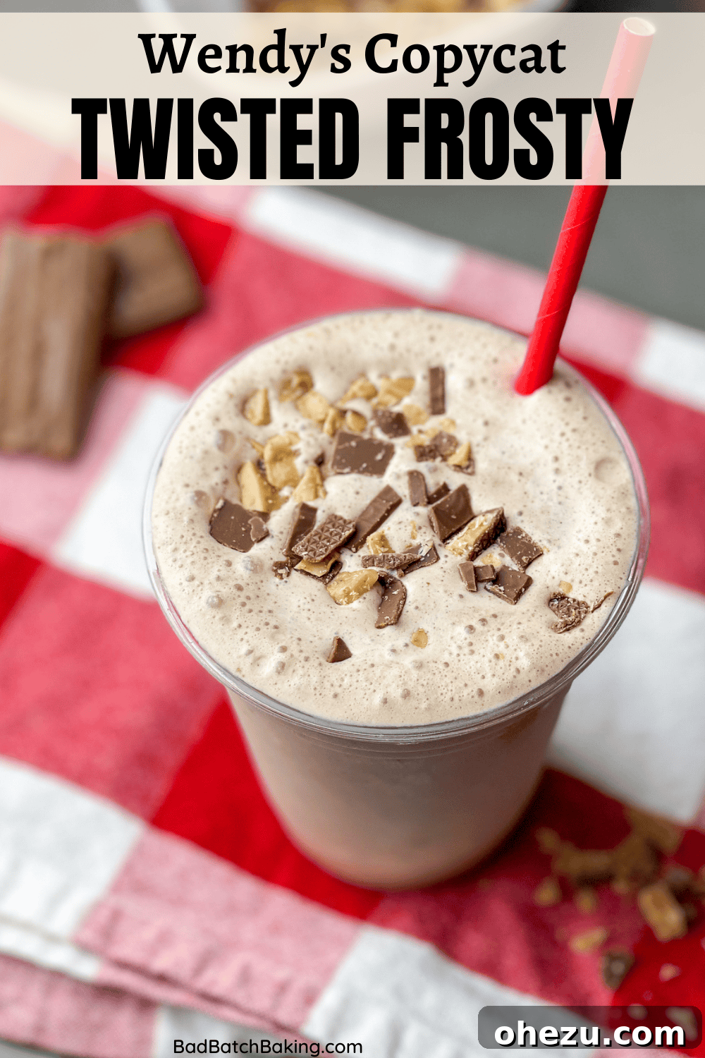 Craft Your Own Wendy's Twisted Frosty 6 Wendy's Twisted Frosty with Coffee Toffee Mix-ins