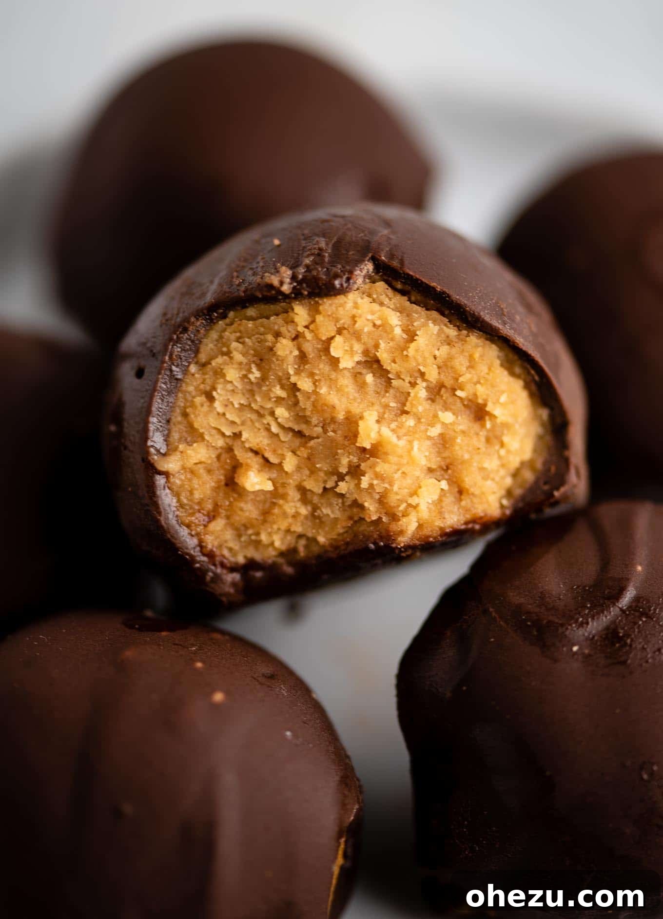 Guilt-Free No Bake Peanut Butter Bites 12 vegan truffles recipe