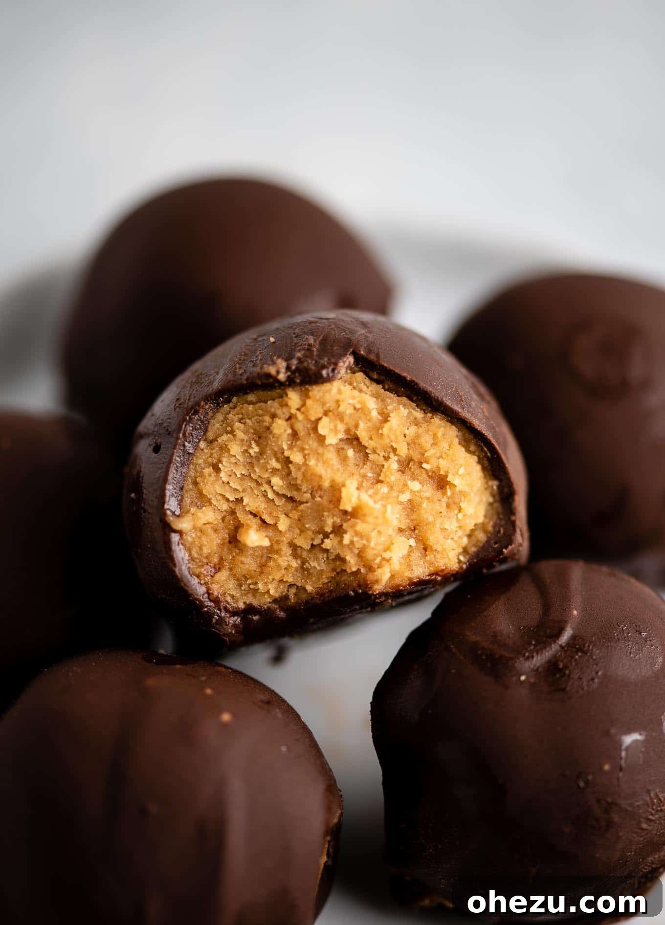 Guilt-Free No Bake Peanut Butter Bites 10 no bake peanut butter truffles