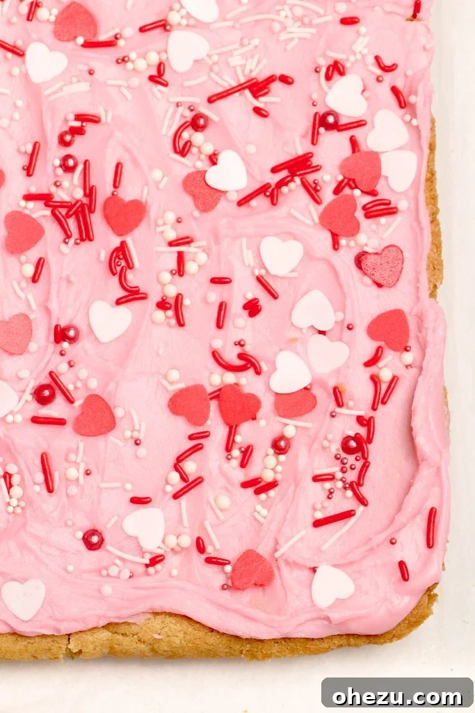 Frosted Sugar Cookie Bark