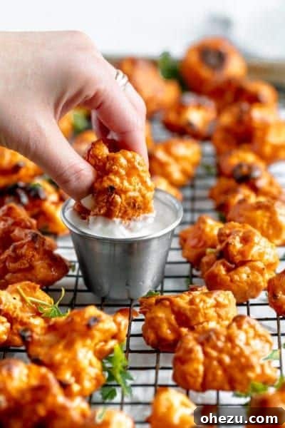Super Bowl 2022 Your Championship Feast 4 Spicy Buffalo Cauliflower Wings, a delicious vegetarian game day snack