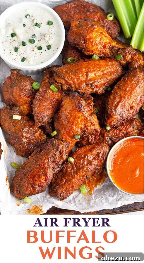 Super Bowl 2022 Your Championship Feast 6 Easy and crispy Air Fryer Buffalo Chicken Wings, a healthier game day snack