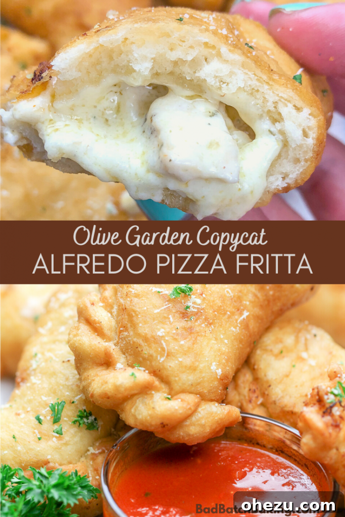 Super Bowl 2022 Your Championship Feast 10 Savory Chicken Alfredo Pizza Fritta pockets, a delicious Italian-inspired Super Bowl snack