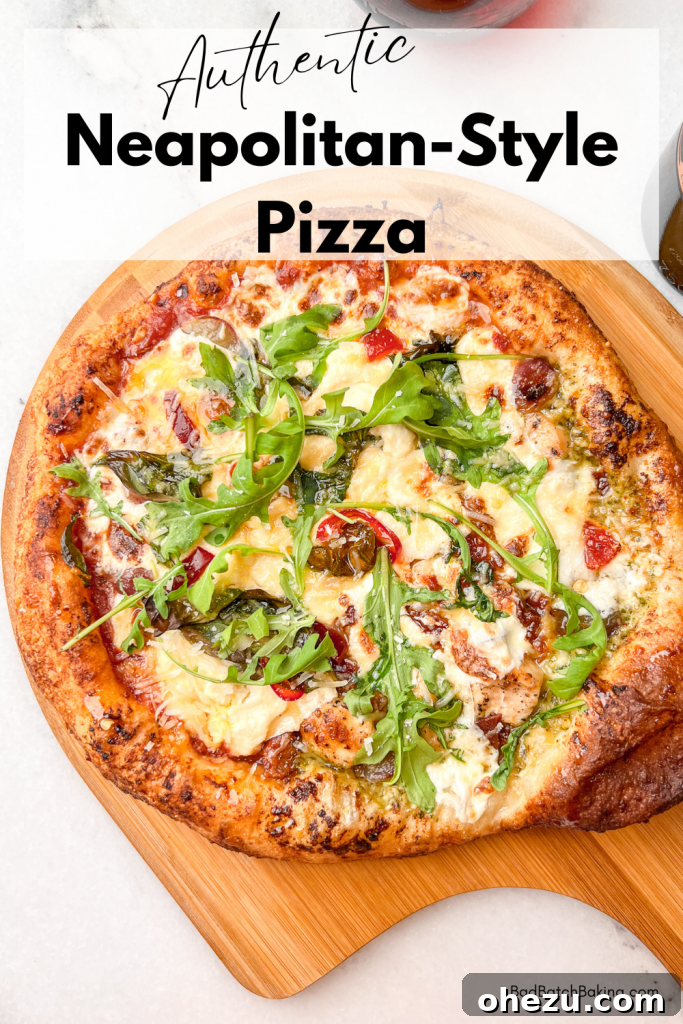 Naples' Authentic Pizza Masterpiece 18 Perfectly baked authentic Neapolitan pizza fresh out of the oven
