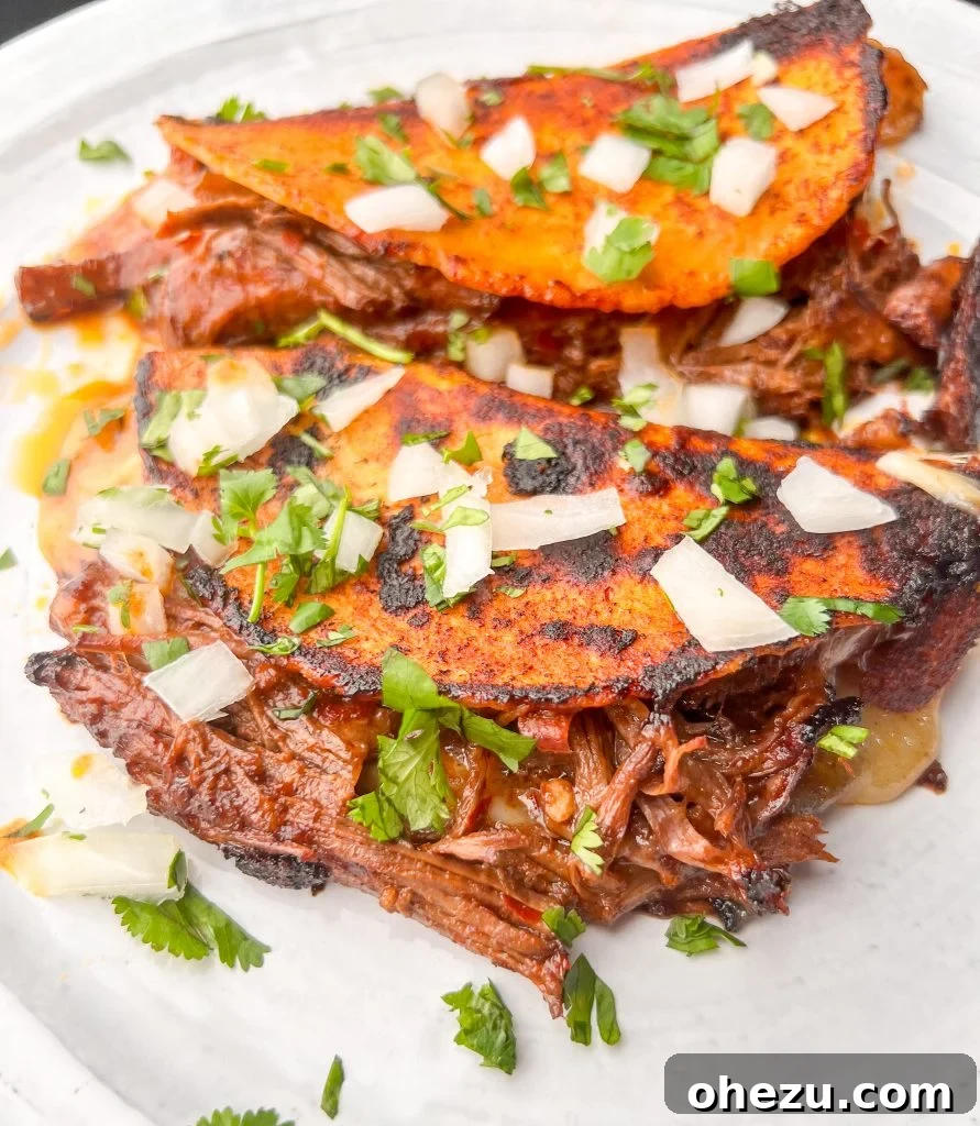 Birria Tacos Recipe Instant Pot Slow Cooker Dutch Oven Options 4 Easy Birria Tacos prepared in an Instant Pot
