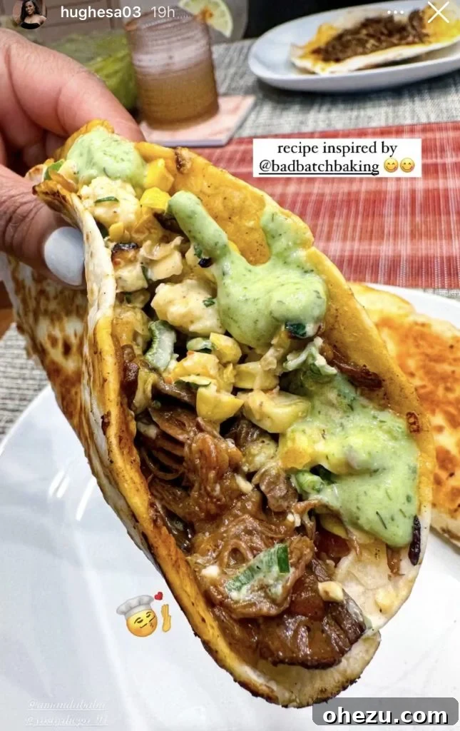 The Ultimate Brisket Tacos with Street Corn and Zesty Jalapeño Lime Ranch 3 Brisket Tacos Recipe with Street Corn