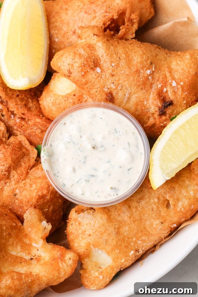 The Best Fish and Chips ready to be served