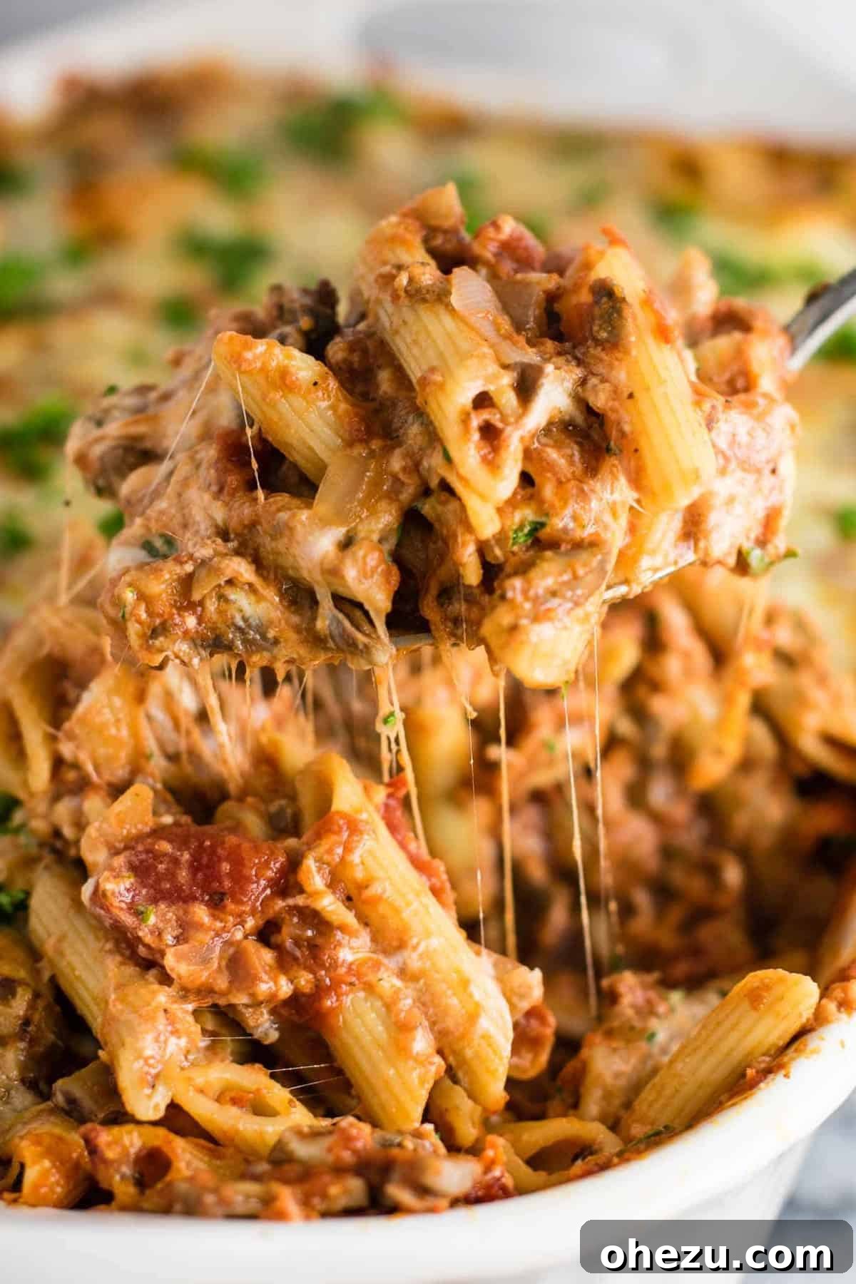 Velvet Ziti Bake Meatless Luxury 2 Meatless Million Dollar Baked Ziti