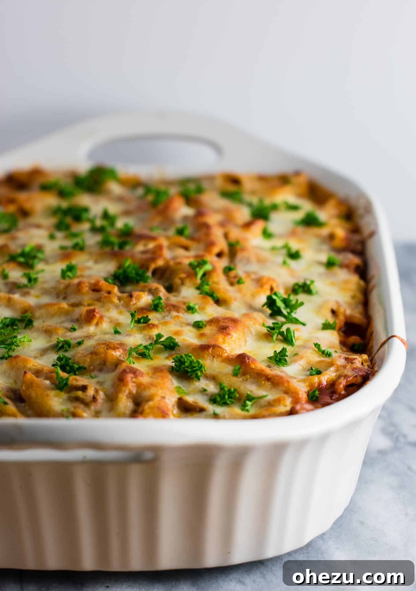Velvet Ziti Bake Meatless Luxury 14 million dollar pasta