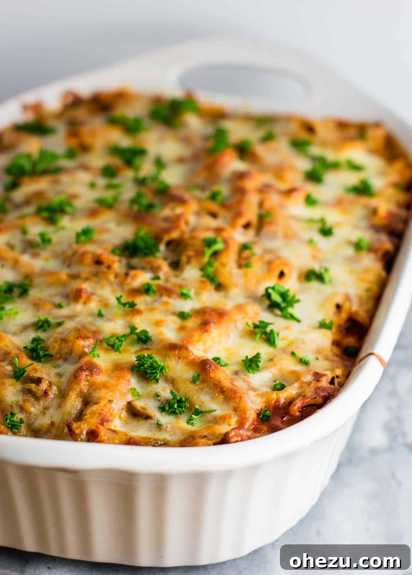 Velvet Ziti Bake Meatless Luxury 4 meatless pasta recipe