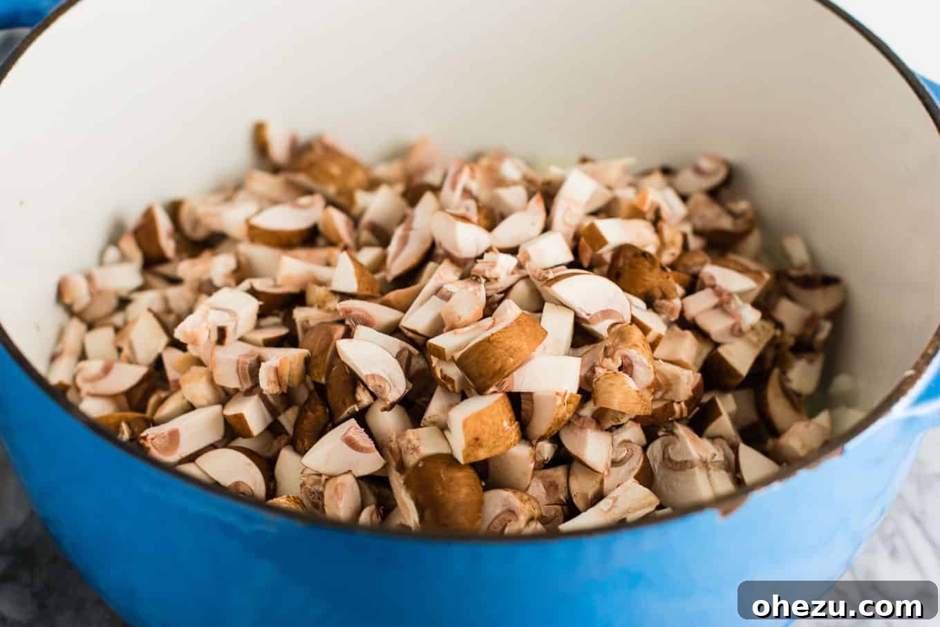 Velvet Ziti Bake Meatless Luxury 5 baby bella mushrooms