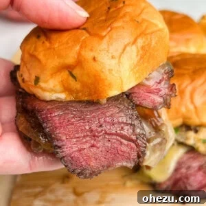 cowboy butter steak sliders