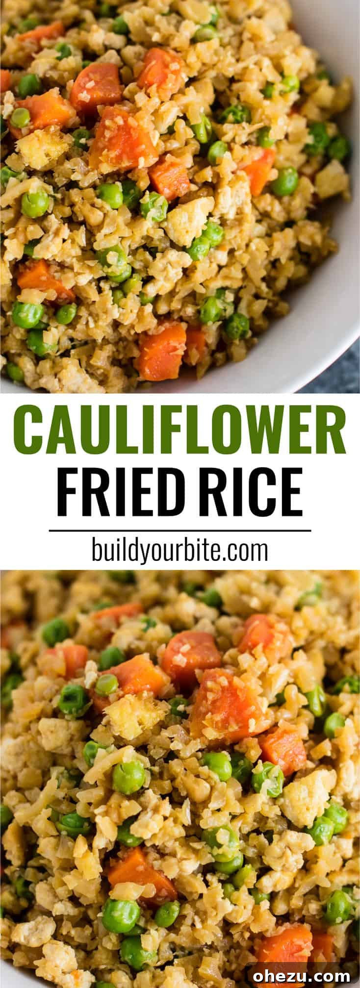 Flavorful Tofu and Cauliflower Rice Stir-Fry 12 This cauliflower tofu fried rice is vegan, gluten free, grain free, and low carb. You won't believe this doesn't have rice or eggs in it! My new favorite dinner recipe! #grainfree #glutenfree #cauliflowerfriedrice #tofufriedrice #vegan #dinner #eggfree
