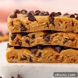 Peanut Butter Chocolate Chip Protein Bars