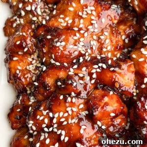 Sweet and Sticky Bourbon Chicken Skewers 5 Bourbon chicken