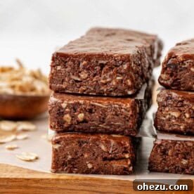 Chocolate Cashew Protein Bars