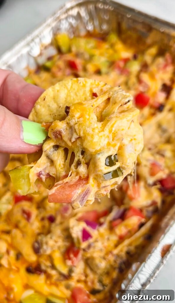 Ultimate Bacon Cheeseburger Dip 2 Cheeseburger dip