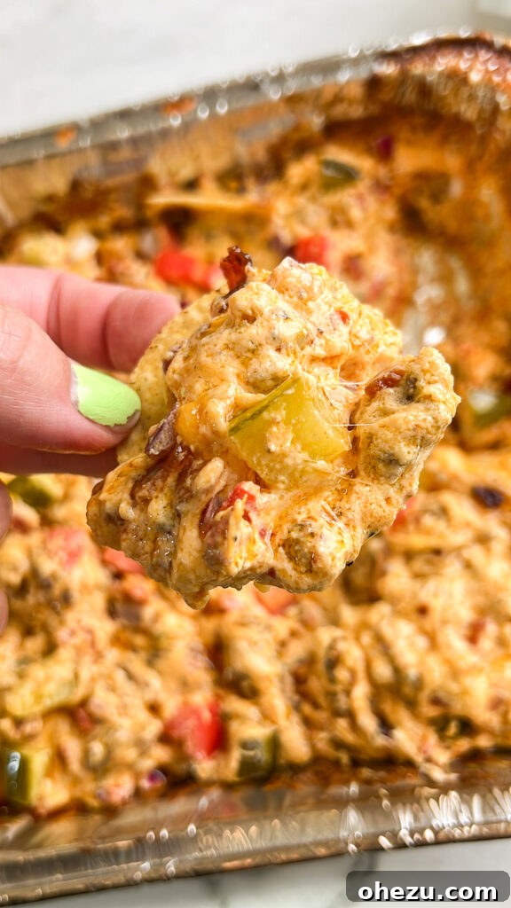 Ultimate Bacon Cheeseburger Dip 4 Cheeseburger dip
