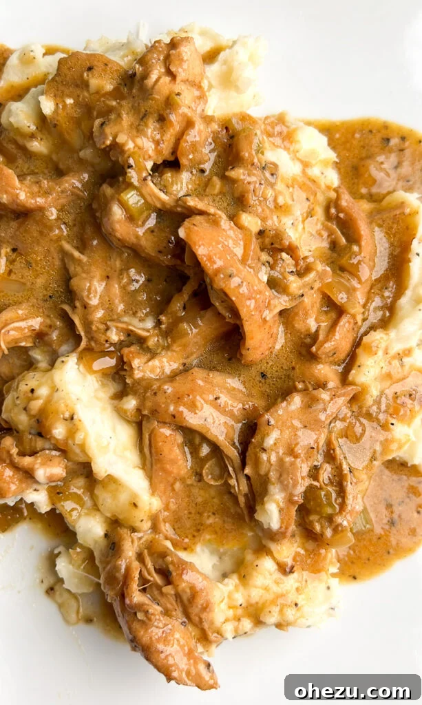 smothered chicken and gravy