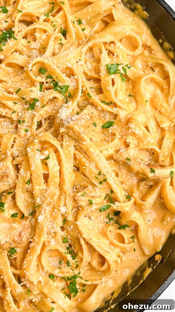 Buffalo Chicken Alfredo