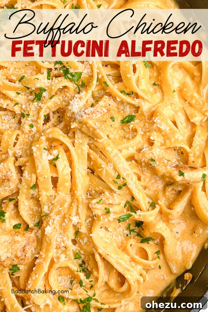 Buffalo Chicken Alfredo