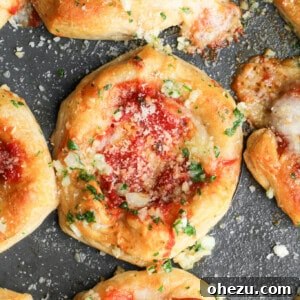 Mini Deep Dish Pizzas