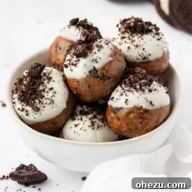 Cookies and Cream Protein Balls