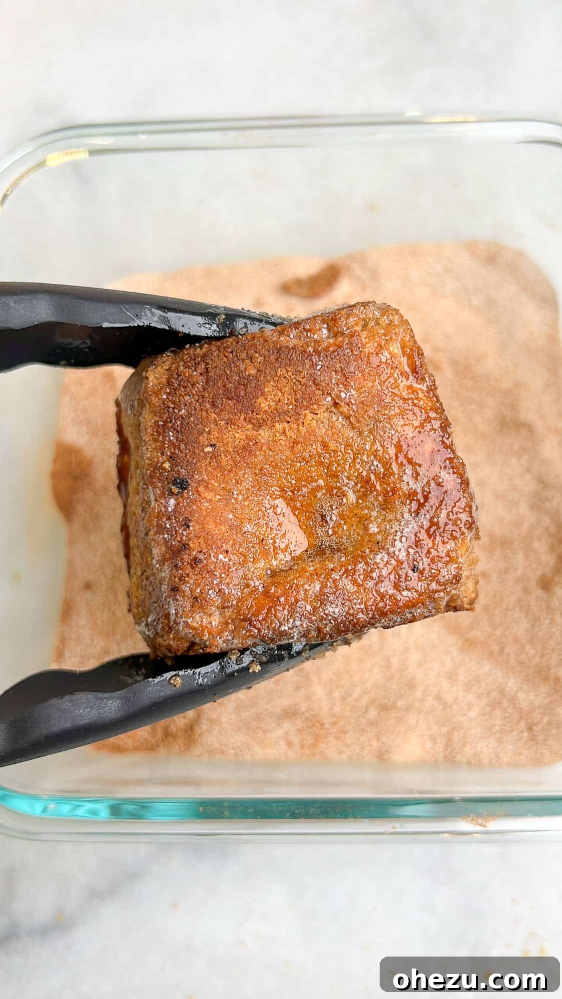 Sweet Peach French Toast Poppers 11 Peach cobbler french toast