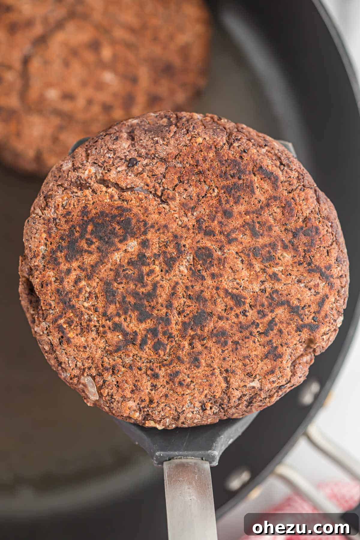 More cooked black bean burgers, showcasing their inviting texture and color.