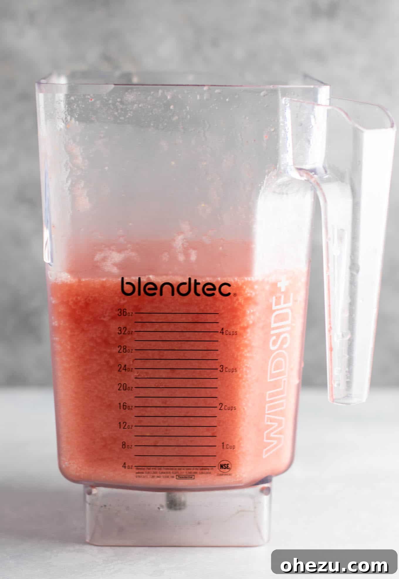 Watermelon white wine slushies – these are perfect for summer! #whitewineslushie #whitewineslushies #slushierecipe #watermelon #drink #summer #alcohol