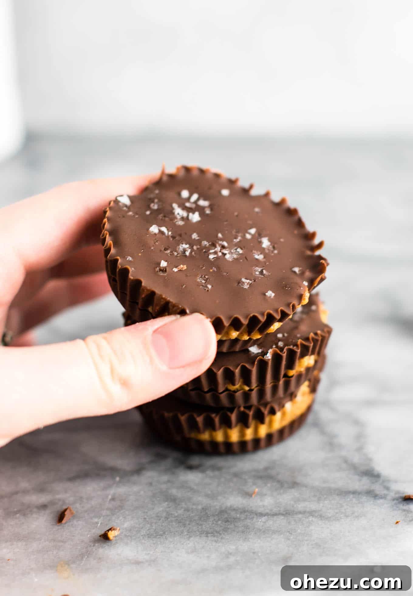 25 Delicious Gluten Free Dairy Free Desserts 16 Gourmet Almond Butter Cups with sea salt, a delicious gluten-free dairy-free dessert