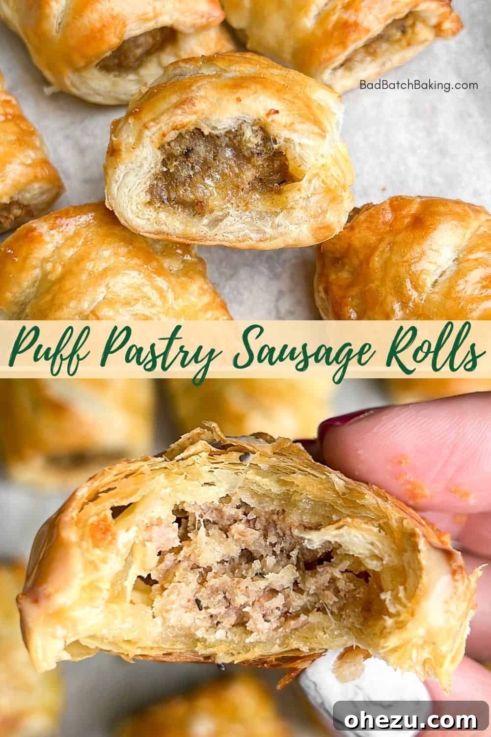 easy sausage roll recipe