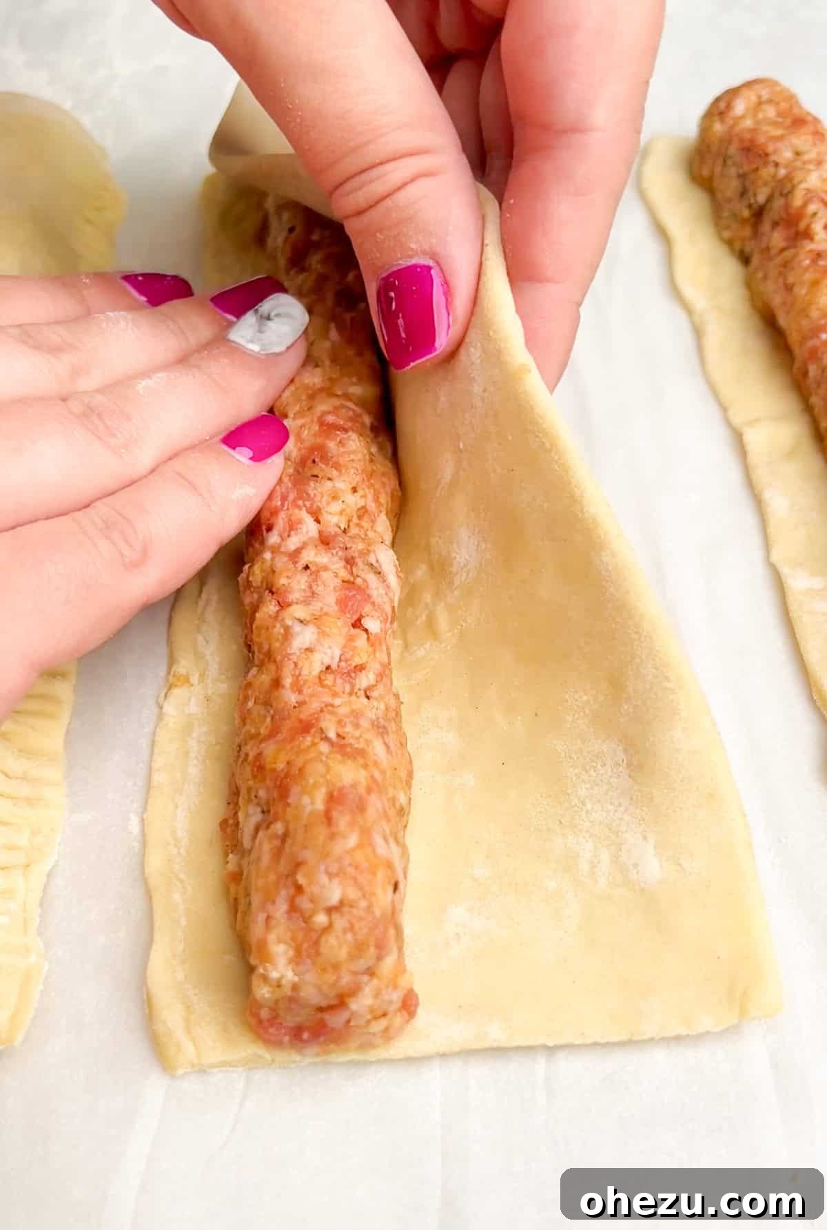 easy sausage roll recipe