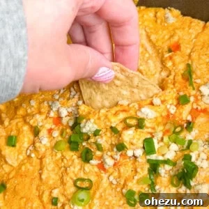 Slow Cooker Buffalo Chicken Dip recipe image