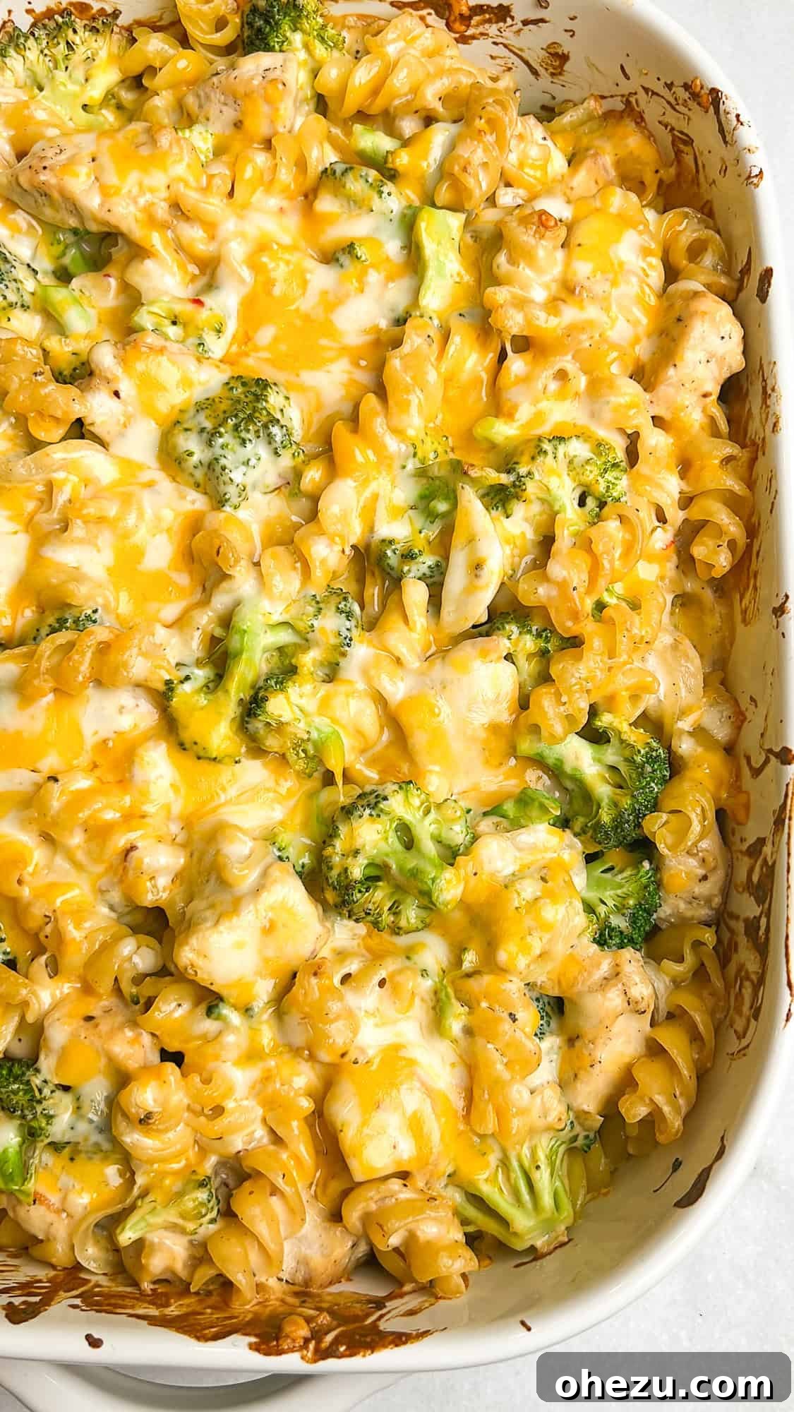 Broccoli chicken pasta bake main image